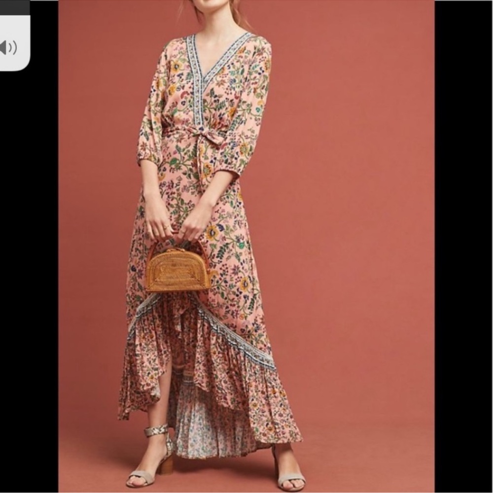Floral V-Neck Maxi Dress by Farm Rio